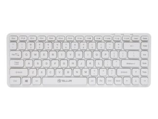 Tastatură fără fir Tellur, Mini, Alb