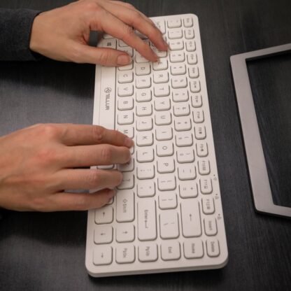 Tastatură fără fir Tellur, Mini, Alb 6