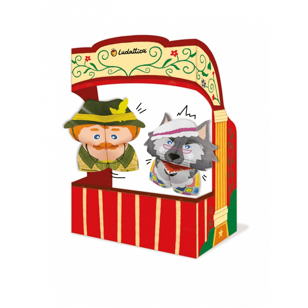 Teatrul de păpuși Origami Scufița Roșie, + 5 ani, Ludattica 3