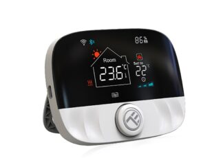 Termostat de ambient WiFi Tellur Smart, TSH02, Negru