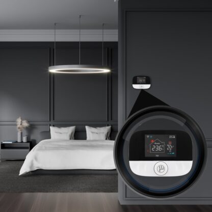 Termostat de ambient WiFi Tellur Smart, TSH02, Negru 6