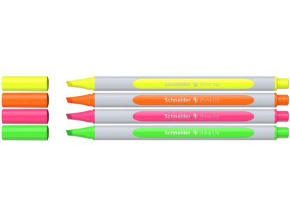 Textmarker Schneider Shine-Up 4 buc/set 2