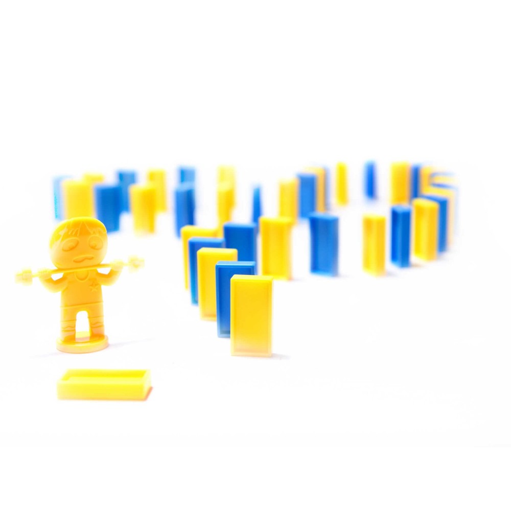 Tren Domino, Locomotivă electrică cu 80 piese, sunete și lumini 6