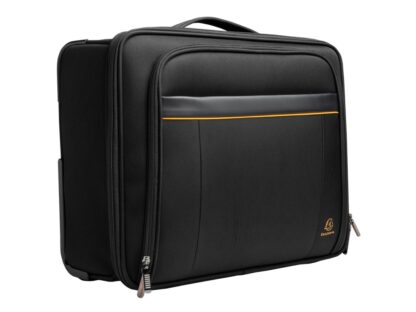 Troler compact cu 4 roți laptop 15,6" Exactive Exatrolley Exacompta 18334E, negru 2