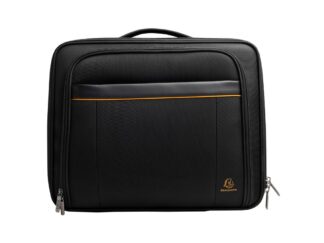 Troler compact cu 4 roți laptop 15,6" Exactive Exatrolley Exacompta 18334E, negru