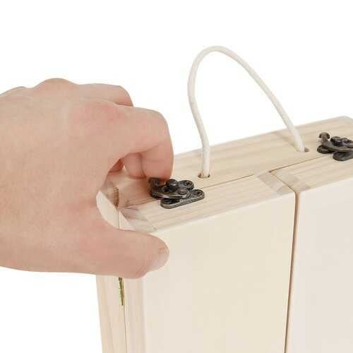 Trusă scule și unelte din lemn cu accesorii, jucărie de rol pentru copii 10