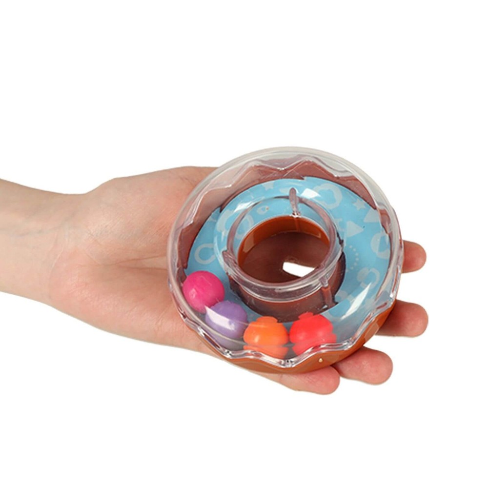 Turn Piramidă Senzorial și Educativ, 7 Elemente Colorate, Puzzle Montessori, Bebeluși, 12 luni+ 8