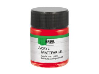 Vopsea acrilică mată Kreul, 50 ml red