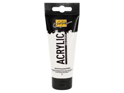 Vopsea acrilică Effect Solo Goya, 100 ml mother-of-pearl-white effect