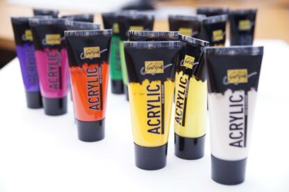 Vopsea acrilică Solo Goya, set 16 buc x 20 ml 2