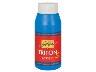Vopsea acrilică Solo Goya Triton S, Kreul, 750 ml primary blue