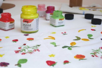 Vopsea pentru textile deschise la culoare Javana, 20 ml 3
