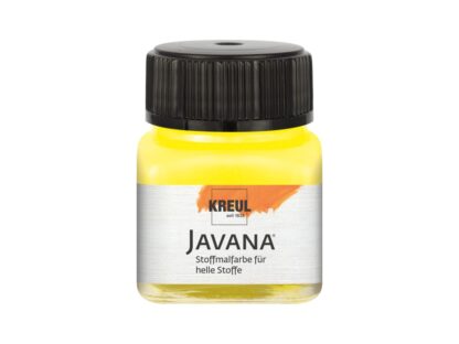 Vopsea pentru textile deschise la culoare Javana, 20 ml citron