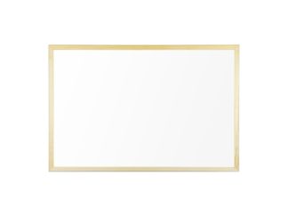 Whiteboard magnetic cu ramă din lemn 60 x 40 cm Bi-silque