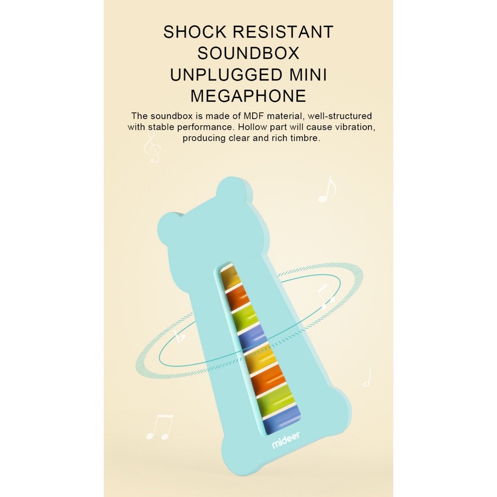 Xilofon din lemn, Jucărie Muzicală 8