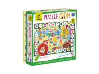 Zoom Puzzle Dinozauri, Ludattica, 3 ani+